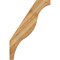 Ekena Millwork 4"W x 26"D x 38"H Funston Rough Sawn Knee Brace, Western Red Cedar BRC04X26X38FST00RWR - alternate 4